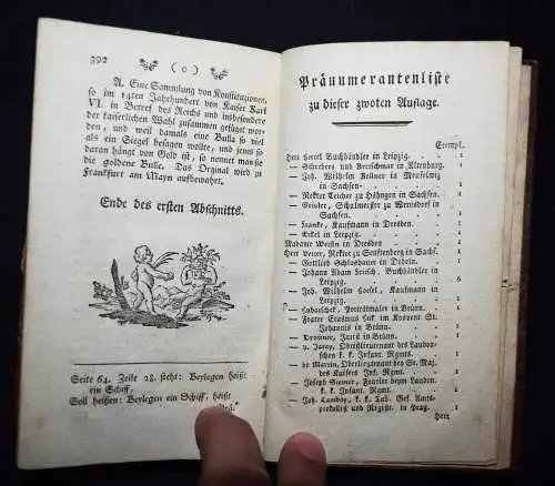 Hirsch,...Erklärung aller Künste und Wissenschaft 1781 HANDELSGESCHICHTE