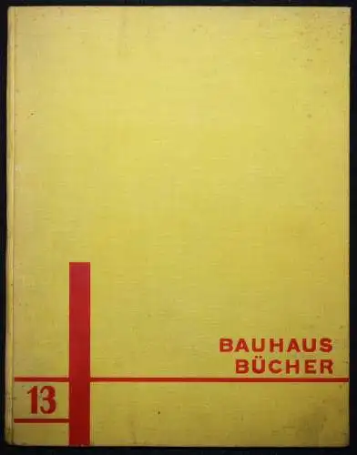 Gleizes, Kubismus - 1928 Bauhausbücher, Band 13 BAUHAUS