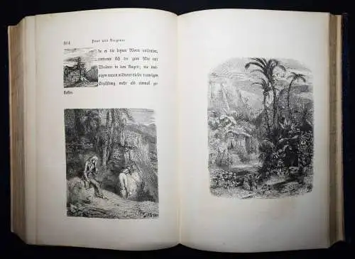 Robinsonade – Bernardin. Paul und Virginie. Pforzheim 1840 ERSTE AUSGABE