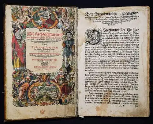 KRÄUTERBUCH 1586 ~800 HANKOLORIERTE HOLZSCHNITTE Matthioli, Kreutterbuch BOTANIK