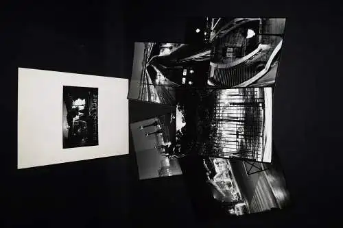 Billeb, Wolfgang. Nachtbilder SIGNIERT 5 ORIG.-PHOTOGRAPHIEN NUMMERIERT 1/20
