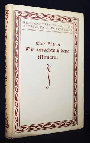 Kästner, Die verschwundene Miniatur. Meulenhoff 1949