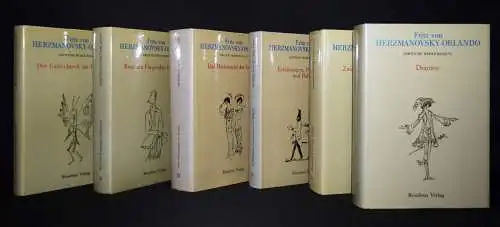 Herzmanovsky-Orlando, Sämtliche Werke in zehn Bänden 1986 GESAMTAUSGABE