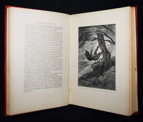 Wells, Les premiers hommes dans la lune 1901 RARE FIRST EDITION - UTOPIE