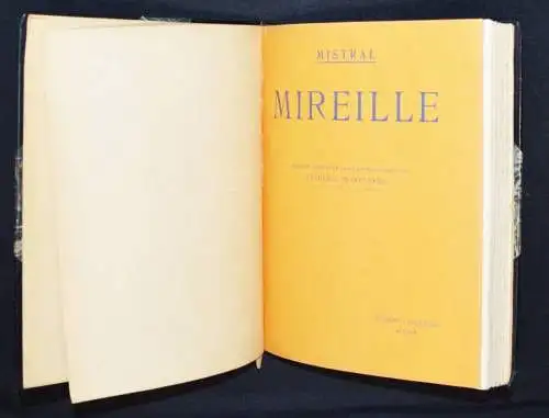 Mistral, Frederic. Mireille. Illustrations de Frederic 1925 - VERLAGSEINBAND