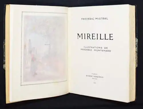 Mistral, Frederic. Mireille. Illustrations de Frederic 1925 - VERLAGSEINBAND