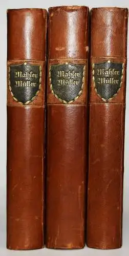 Müller, Fr. Werke. Heidelberg. Mohr 1825 GESAMTAUSGABE STURM UND DRANG