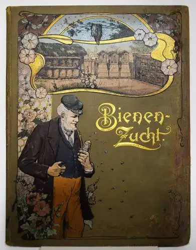 Lampe, Bienenzucht - 1909 mit zerlegbarem Modell - BIENEN IMKEREI