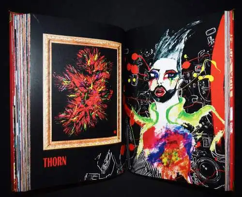 Glööckler, Harald. Explosion 2015 SELTENE LUXUSEDITION ! MODE-DESIGN POP-ART