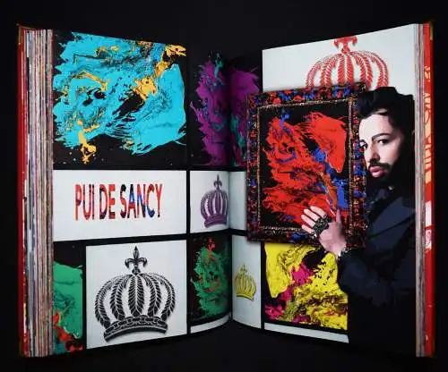 Glööckler, Harald. Explosion 2015 SELTENE LUXUSEDITION ! MODE-DESIGN POP-ART
