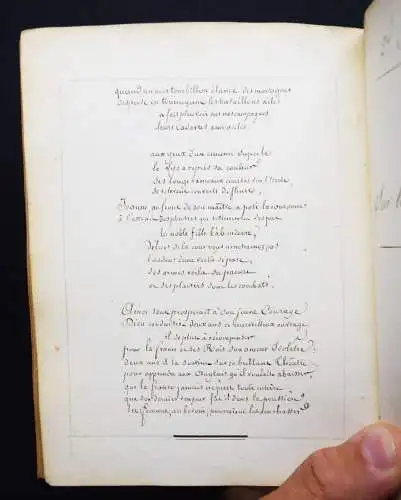 Delavigne, Messeniennes - 1850 HANDSCHRIFT NAPOLEON I. NAPOLEONICA