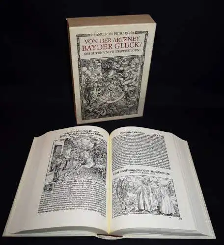 Petrarca, Von der Artzney bayder Glück - 1983 FAKSIMILE ARZNEIKUNDE