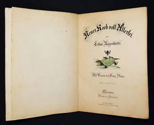 Bonn. Ein Korb voll Allerlei - Braun & Schneider um 1895