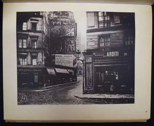 Atget. Lichtbilder. Paris 1930 NUMMERIERT 1/1000 Exemplaren -  Berence Abbott