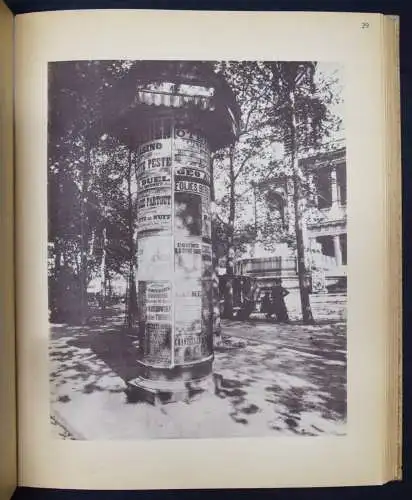 Atget. Lichtbilder. Paris 1930 NUMMERIERT 1/1000 Exemplaren -  Berence Abbott