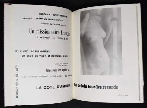 Attali – Delfau, Les erotiques du regard 1968  Aktfotografie - Aktphotographie