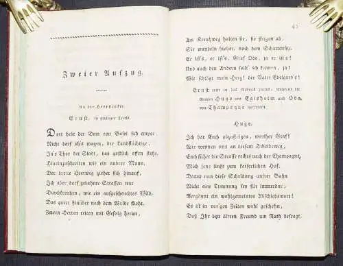 Uhland, Ernst, Herzog von Schwaben -1818 - Erste Ausgabe - DRAMA - DRAMEN