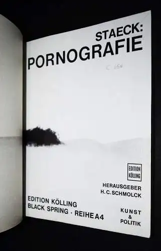 Staeck, Pornografie. Edition Kölling 1971 - VIETNAM KRIEG - WAR