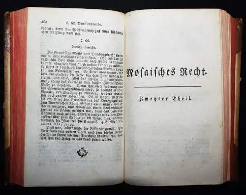 Michaelis, Mosaisches Recht - 1777 JUDAICA JUDENTUM KIRCHENRECHT