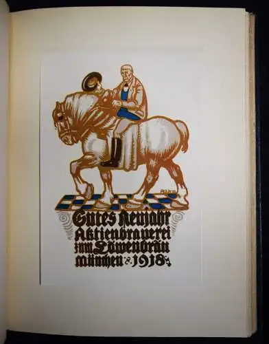 Braungart, Neue deutsche Gelegenheitsgraphik 1921 JUGENDSTIL REKLAME WERBUNG