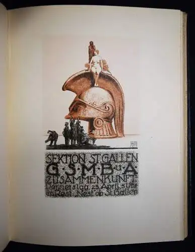 Braungart, Neue deutsche Gelegenheitsgraphik 1921 JUGENDSTIL REKLAME WERBUNG