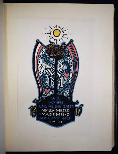 Braungart, Neue deutsche Gelegenheitsgraphik 1921 JUGENDSTIL REKLAME WERBUNG