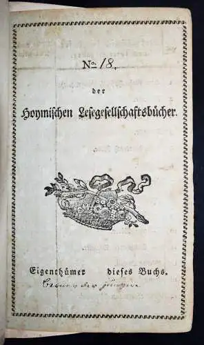 Buchholz, Historisch-romantische Skizzen aus Rom und Griechenland 1804