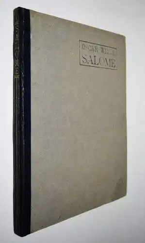 Wilde, Oscar. Salome. Insel 1907 JUGENDSTIL