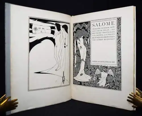 Wilde, Salome. Insel 1907 JUGENDSTIL Marcus Behmer