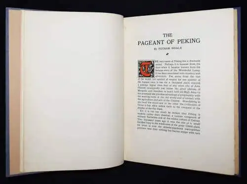 Mennie, The pageant of Peking - Shanghai Watson & Co 1922 BEIJING CHINA ASIA