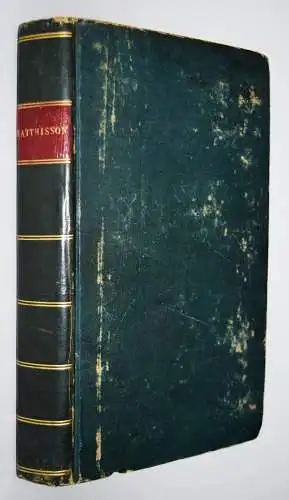 Matthisson, Gedichte - 1802 - LYRIK