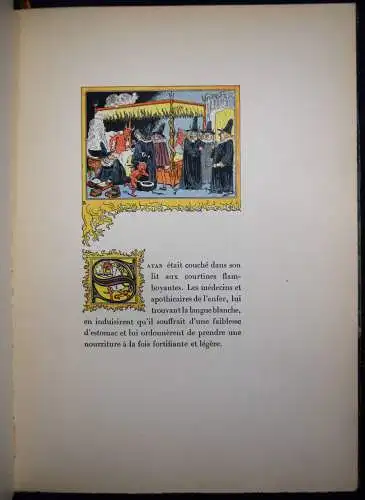 France, Anatole. Les contes de Jacques Tournebroche 1909 LEON LEBEGUE SIGNIERT