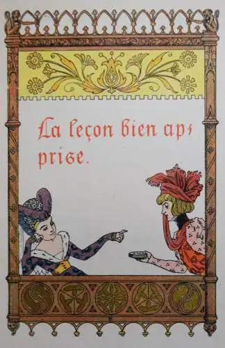 France, Anatole. Les contes de Jacques Tournebroche 1909 LEON LEBEGUE SIGNIERT