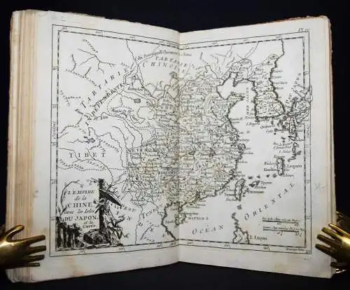 Domairon, Atlas moderne portatif - 1781 ATLAS ATLANTEN SCHULATLAS