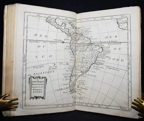 Domairon, Atlas moderne portatif - 1781 ATLAS ATLANTEN SCHULATLAS