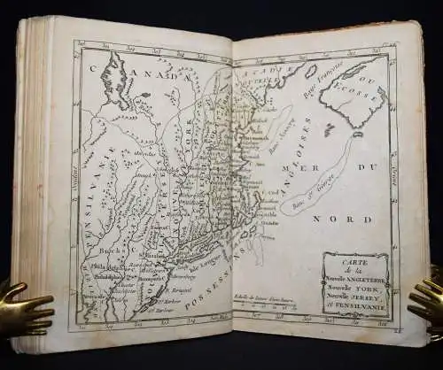 Domairon, Atlas moderne portatif - 1781 ATLAS ATLANTEN SCHULATLAS