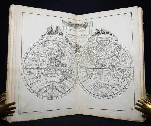 Domairon, Atlas moderne portatif - 1781 ATLAS ATLANTEN SCHULATLAS