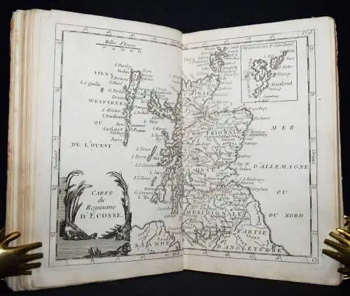 Domairon, Atlas moderne portatif - 1781 ATLAS ATLANTEN SCHULATLAS