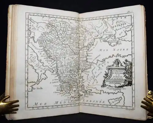 Domairon, Atlas moderne portatif - 1781 ATLAS ATLANTEN SCHULATLAS