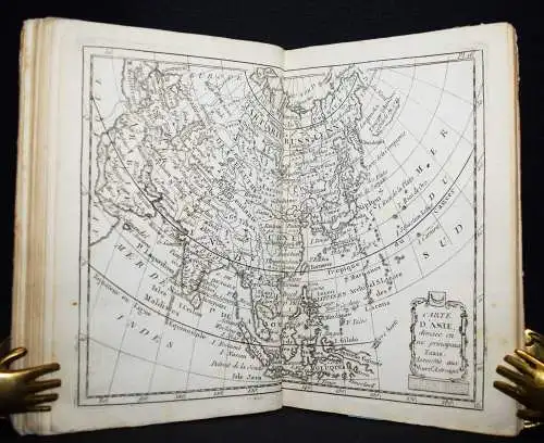 Domairon, Atlas moderne portatif - 1781 ATLAS ATLANTEN SCHULATLAS