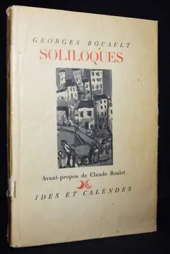 Rouault, Georges. Soliloques 1944 NUMMERIERT 1/800 Exemplaren