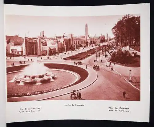 Exposition universelle & international de Bruxelles 1935 BELGIEN WELTAUSTELLUNG