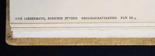 Bierbaum u. Meier-Graefe, Pan VORZUGSAUSGABE NUMMERIERT 1/70 TOULOUSE-LAUTREC