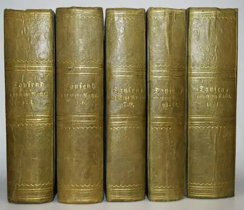 Habicht u.a. Tausend und eine Nacht 1836 ORIENT MÄRCHEN ARABIAN NIGHTS