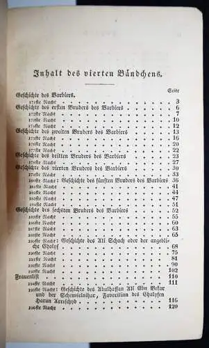 Habicht u.a. Tausend und eine Nacht 1836 ORIENT MÄRCHEN ARABIAN NIGHTS