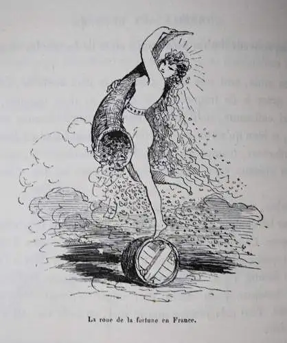 Bertall, La vigne - 1878 ÖNOLOGIE WEIN WEINBAU FRANKREICH CHAMPAGNER KARIKATUREN