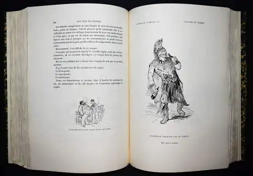 Bertall, La vigne - 1878 ÖNOLOGIE WEIN WEINBAU FRANKREICH CHAMPAGNER KARIKATUREN