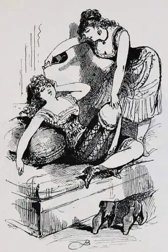 Bertall, La vigne - 1878 ÖNOLOGIE WEIN WEINBAU FRANKREICH CHAMPAGNER KARIKATUREN