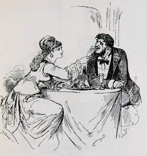 Bertall, La vigne - 1878 ÖNOLOGIE WEIN WEINBAU FRANKREICH CHAMPAGNER KARIKATUREN
