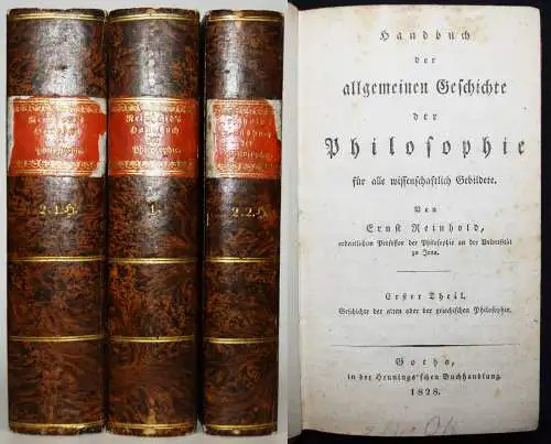 Reinhold, Ernst. Handbuch der allgemeinen Geschichte der Philosophie 1828-1830